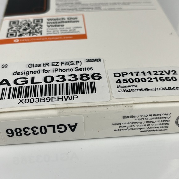 Spigen GLAStR Ez Fit iPhone Series Screen Protector (2 Pack) New in Box - Picture 5 of 7